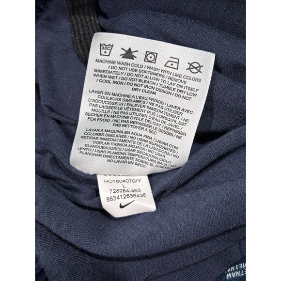 Nike Navy Blue Track Pants L - Picture 5 of 11